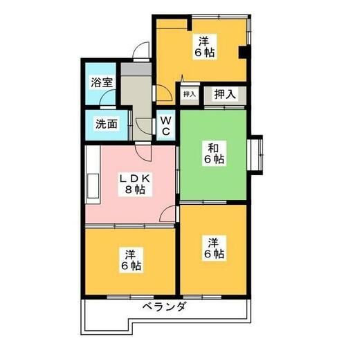 サンコーレジデンスの間取り