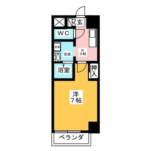 ランドハウス八事の間取り