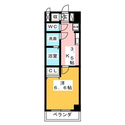 きさらぎ21の間取り