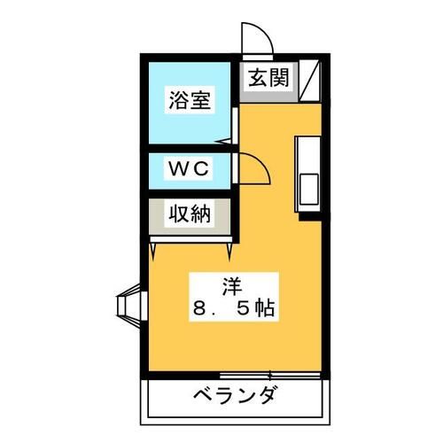 セジュール杉崎の間取り