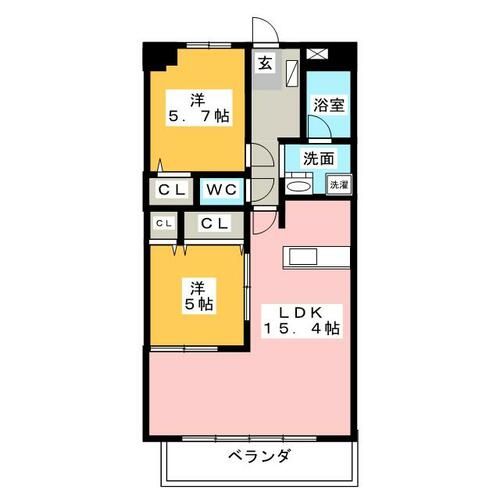 ガーデンテラスの間取り