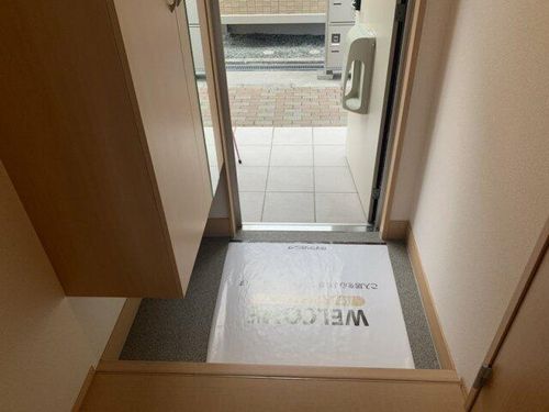 兵庫県姫路市網干区垣内中町(アパート)の賃貸物件の玄関