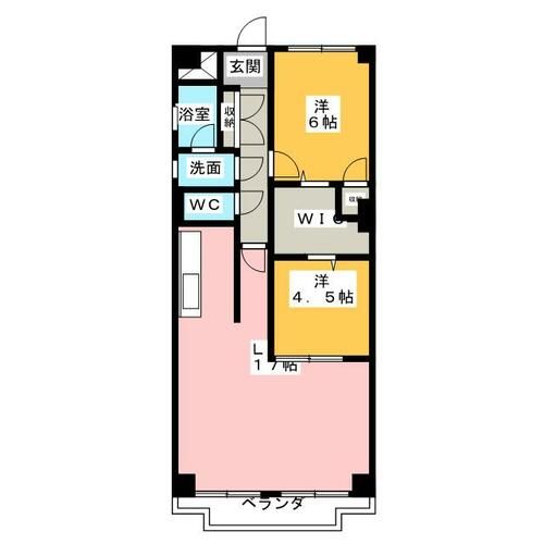 ドエルウエストの間取り