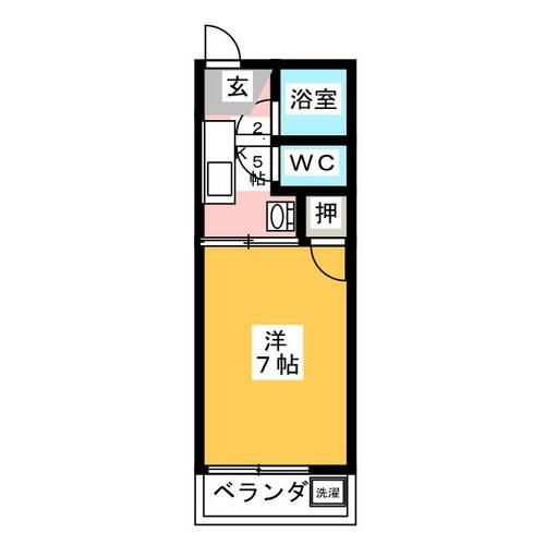 フォーブル鈍池の間取り