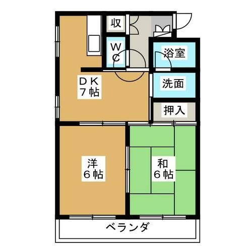 ベル・ドミ-ルの間取り