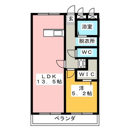 清風マンションの間取り