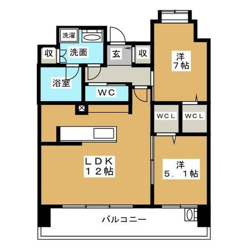 メルカーサ泉の間取り
