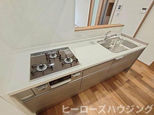 大阪府豊中市上野東2丁目(一戸建)の賃貸物件のキッチン