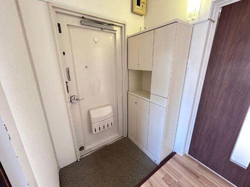 メゾン東栄 B棟307の玄関