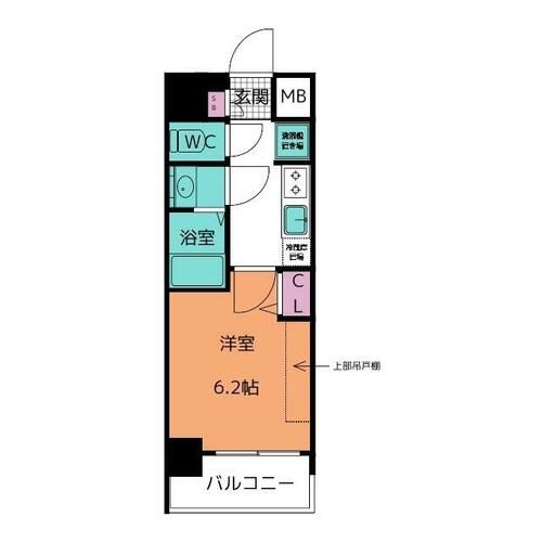 プレサンス名古屋ルクソリア203の間取り