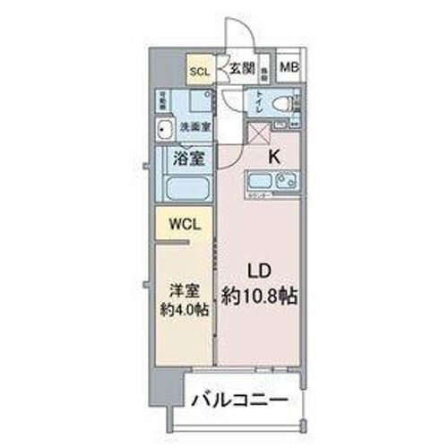 Thames garden place1201の間取り