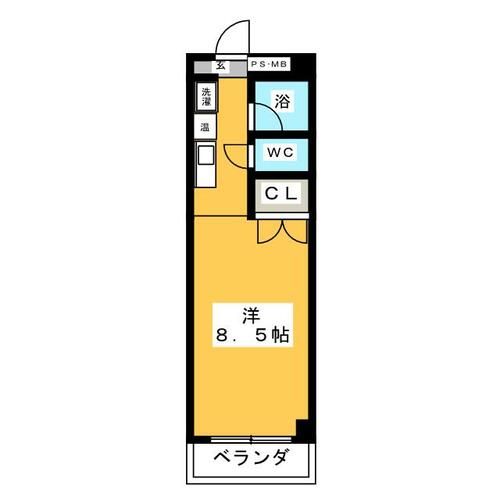 豊田メモリアルハイツの間取り