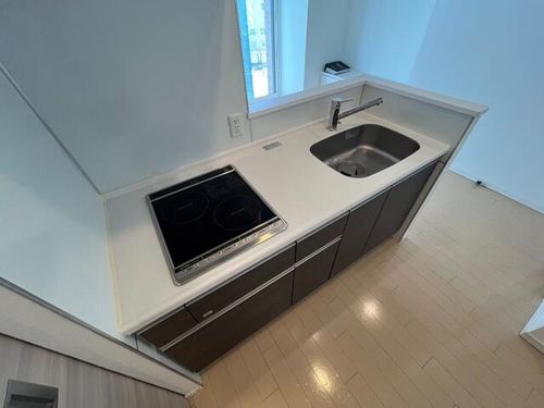 北海道札幌市中央区南七条西1丁目(マンション)の賃貸物件のキッチン