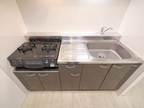 北海道札幌市中央区南十条西6丁目(マンション)の賃貸物件のキッチン