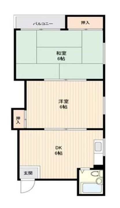 シーズコート住吉403の間取り