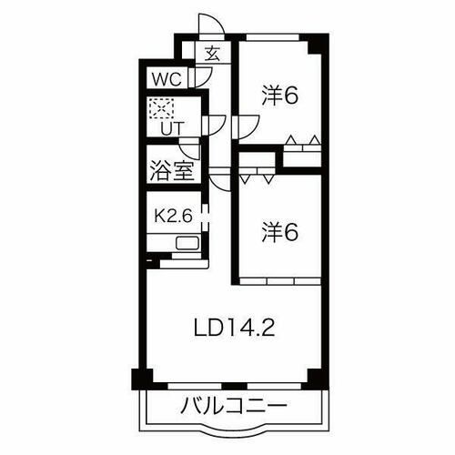 セントレア余野の間取り