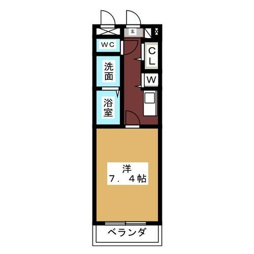 ルミナス大幸の間取り