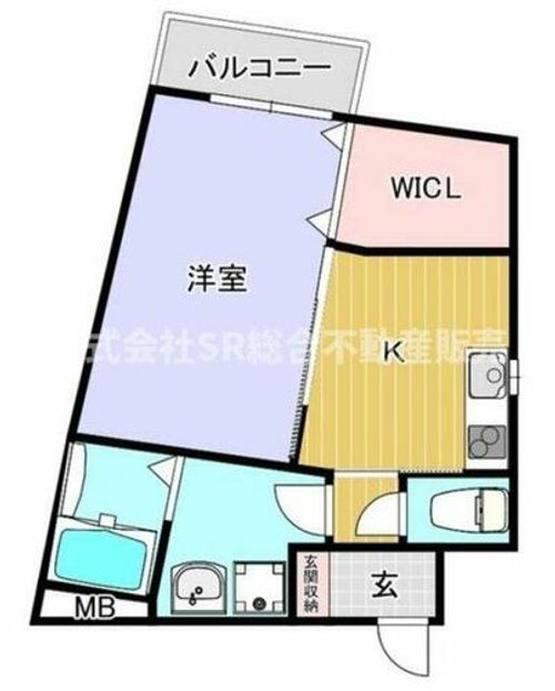 カーサフォルトゥナート額田駅前の間取り