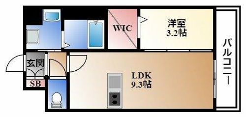 プレサンスNAGOYA覚王山の間取り