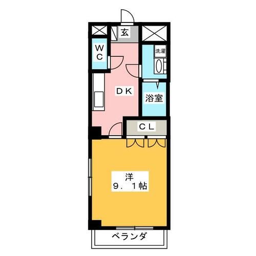 O-ZONE 味美の間取り