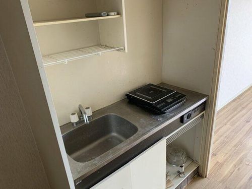 兵庫県姫路市広畑区東新町3丁目(マンション)の賃貸物件のキッチン