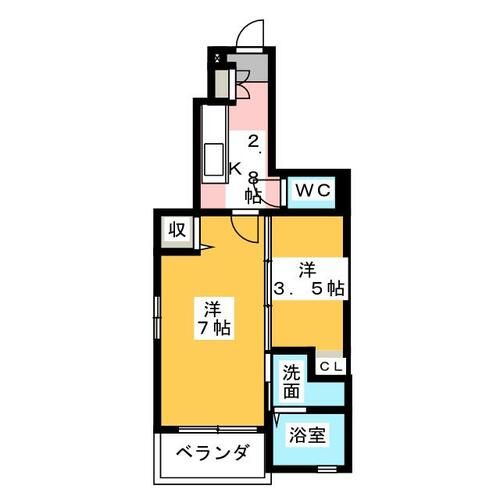 ヴィスタレジーナの間取り
