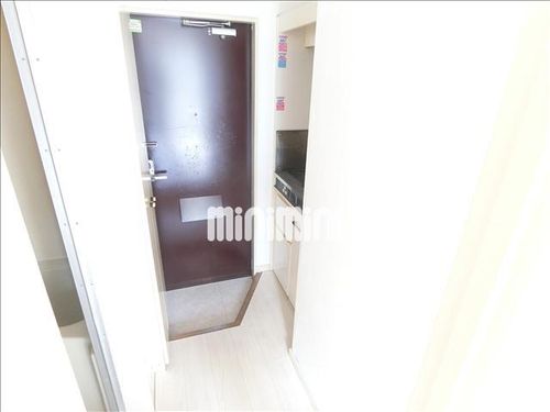 レオパレス廿軒家の玄関