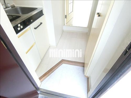 レオパレス廿軒家の玄関