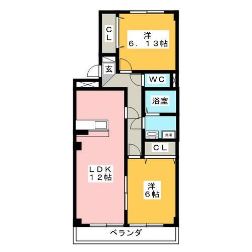ライフイン・ビューの間取り