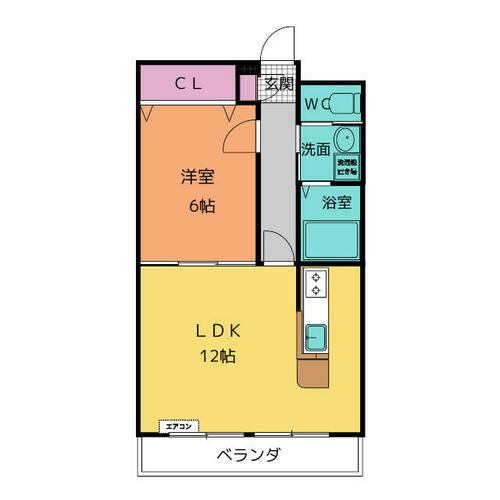 カームHARAの間取り