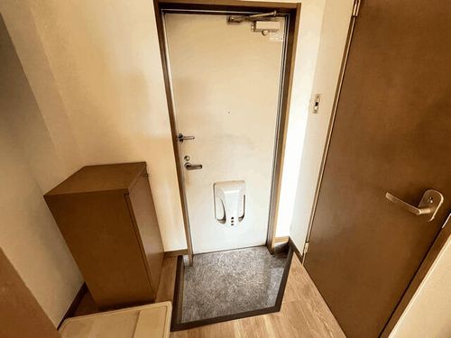 グランドソレーユの玄関