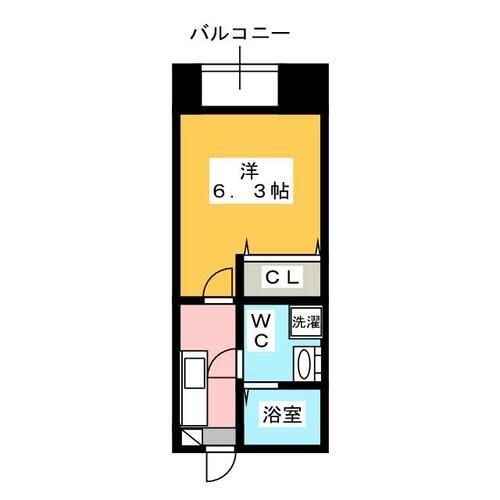 アズベル外新町の間取り