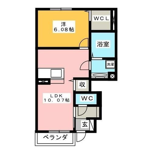 プランドール・越川の間取り