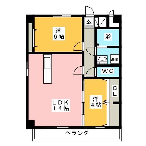 アヴニール・ヒラの間取り