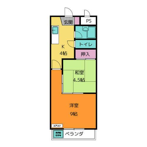 新日ビル豊明マンションの間取り