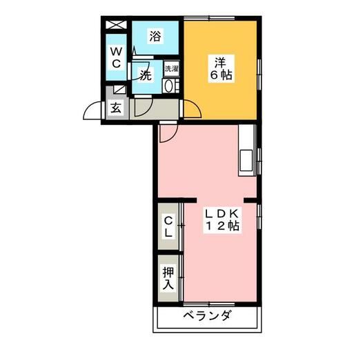 ソルファ富士 B棟の間取り