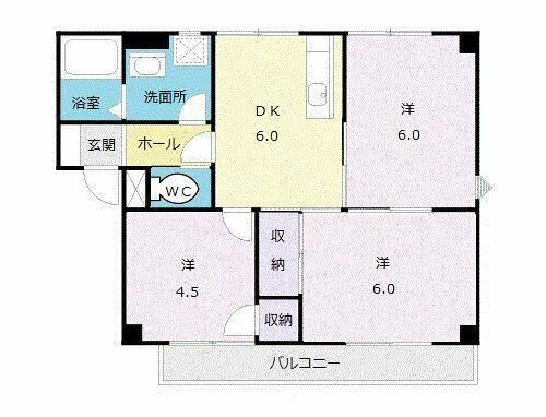 ガーデンパークAの間取り