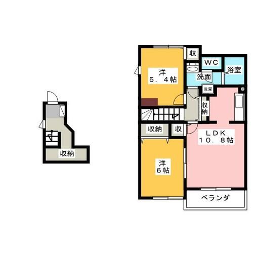 マジョリティーの間取り