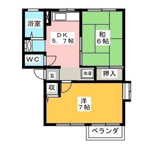 シャトーの間取り