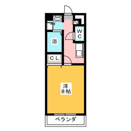 コンフォート第2岩倉の間取り