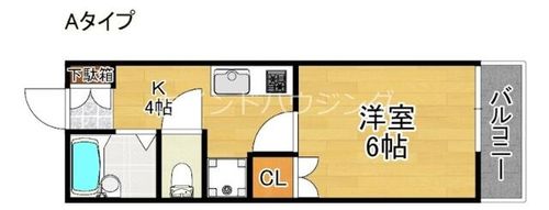 ぽるとαの間取り