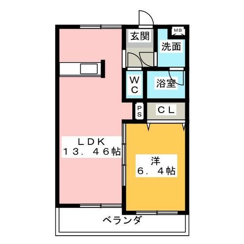 グレースコート神戸の間取り
