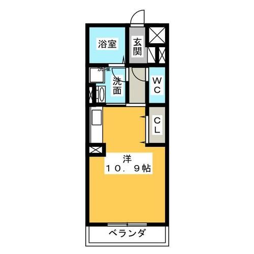 ベッロ・ルーチェ Ⅲの間取り