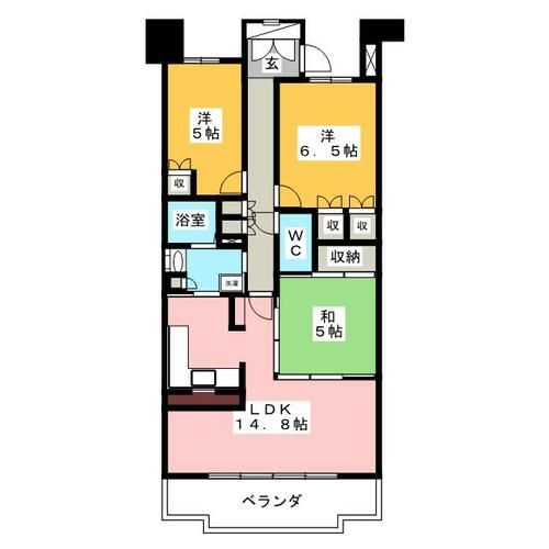 パークホームズ御器所の間取り
