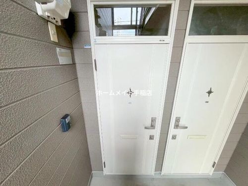 北海道札幌市手稲区手稲本町一条2丁目(アパート)の賃貸物件の玄関
