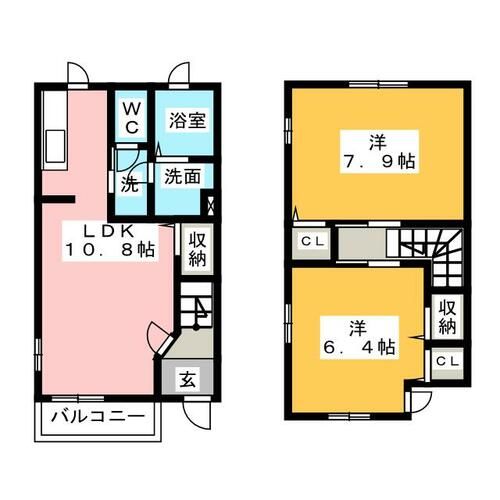プリムローズⅡの間取り