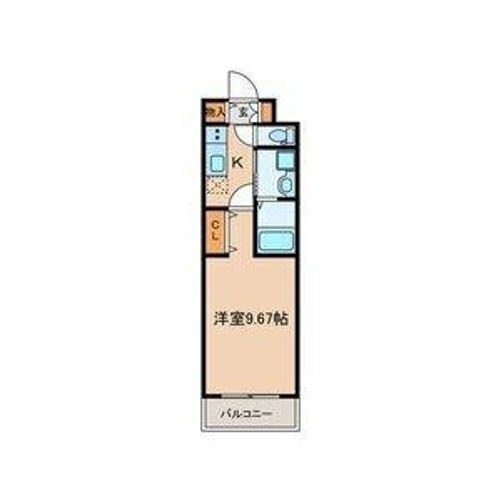 郷前町2丁目マンション106の間取り