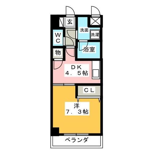 ベレーサ山王の間取り