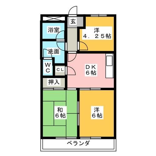 エスポワールの間取り