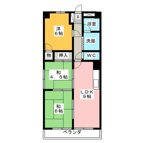 富佳ビルの間取り